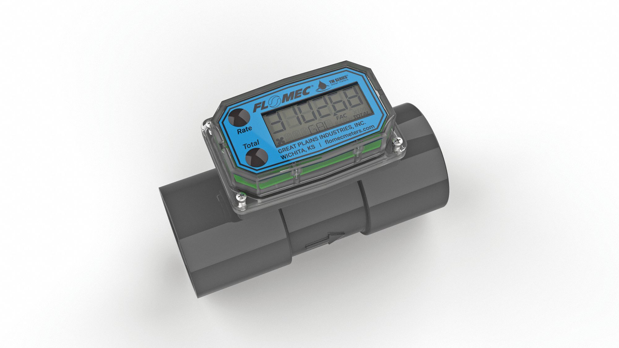 FLOMEC, Water Meter, Turbine, Watermeter - 60UC02|TM20SQ9GMB - Grainger