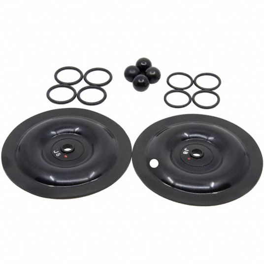 DAYTON, Fluid End Repair Kit, Air Operated Double Diaphragm Pump, Wet