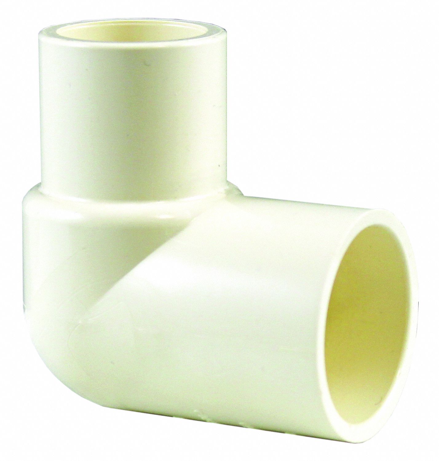 Sweat Fitting Elbow: Cup, 1/2 in CTS x 1/2 in Pipe Size, CPVC, 400 psi Max Op Pressure