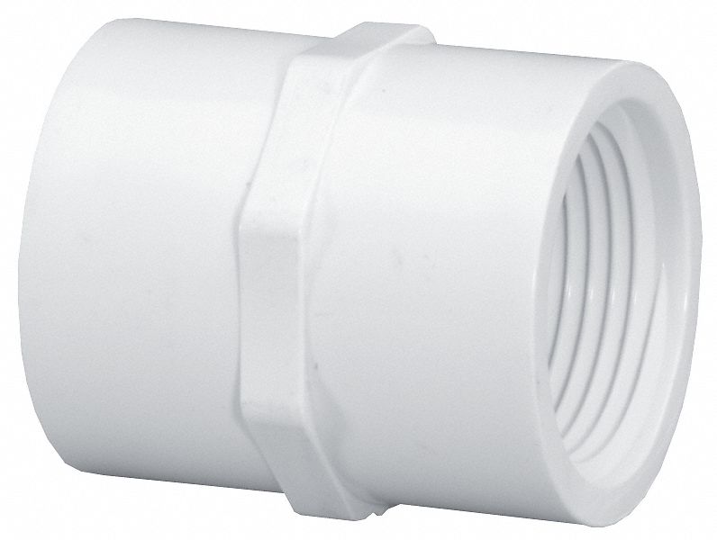 Coupling, PVC, FNPT,
