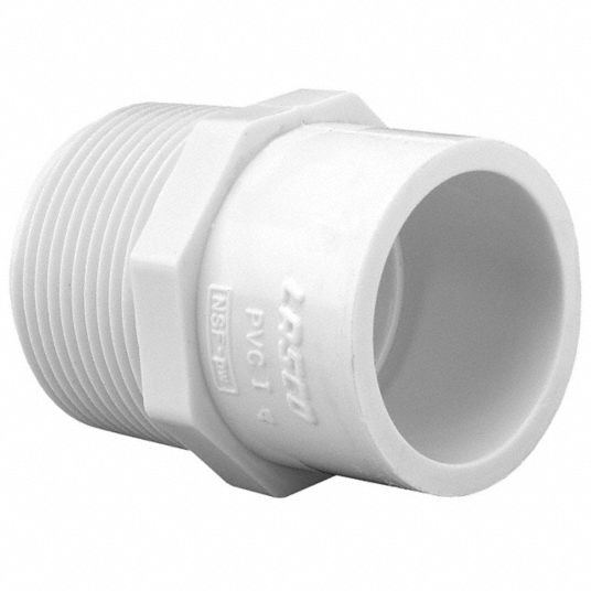 LASCO Adapter: 3/4 in x 1/2 in Fitting Pipe Size, Schedule 40, Female ...