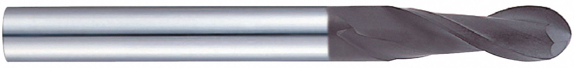 Ball Nose End Mill,  0.078125 in,  Carbide