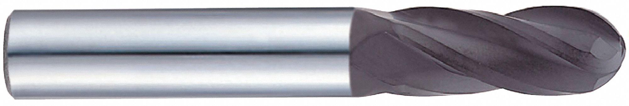 Ball Nose End Mill,  0.078125 in,  Carbide