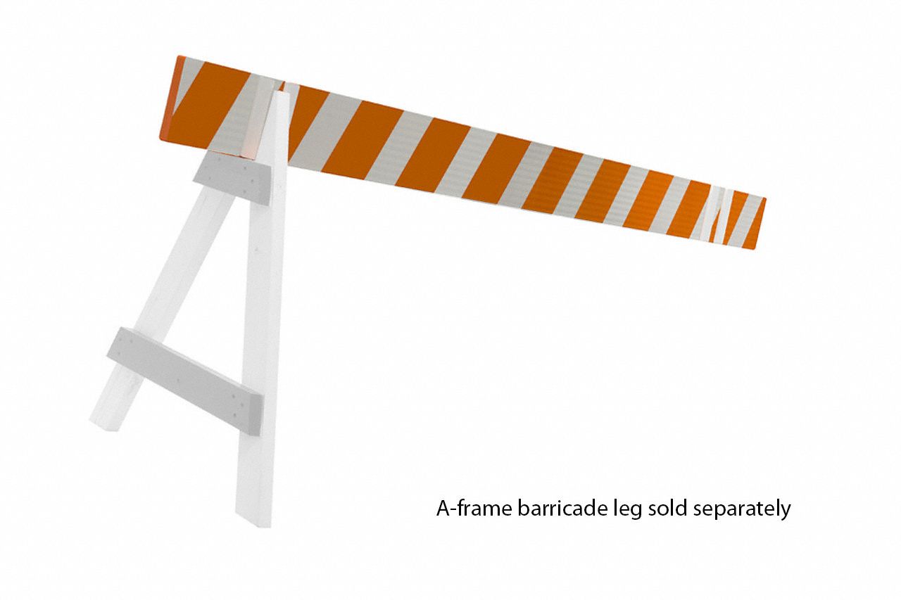 Barricade Board, 8inH,