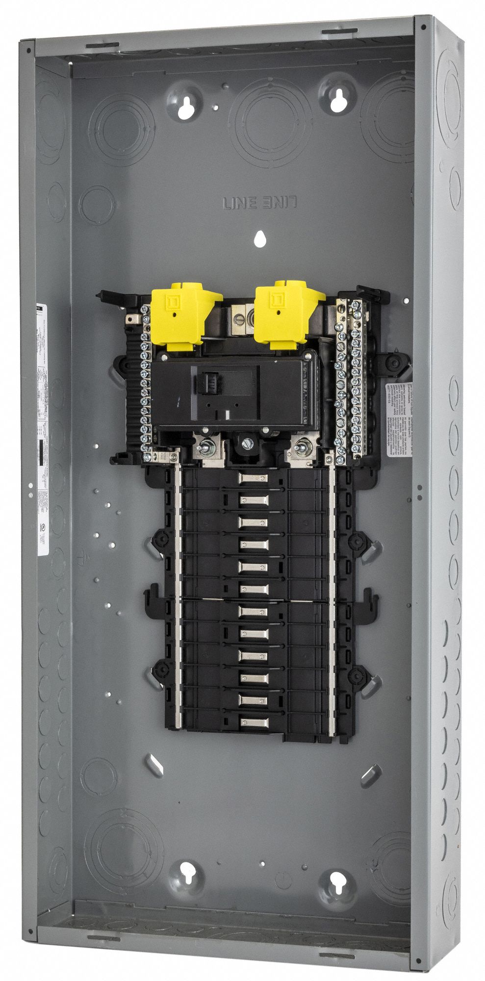 Square D Load Center Number Of Spaces 24 Amps 125 A Circuit Breaker