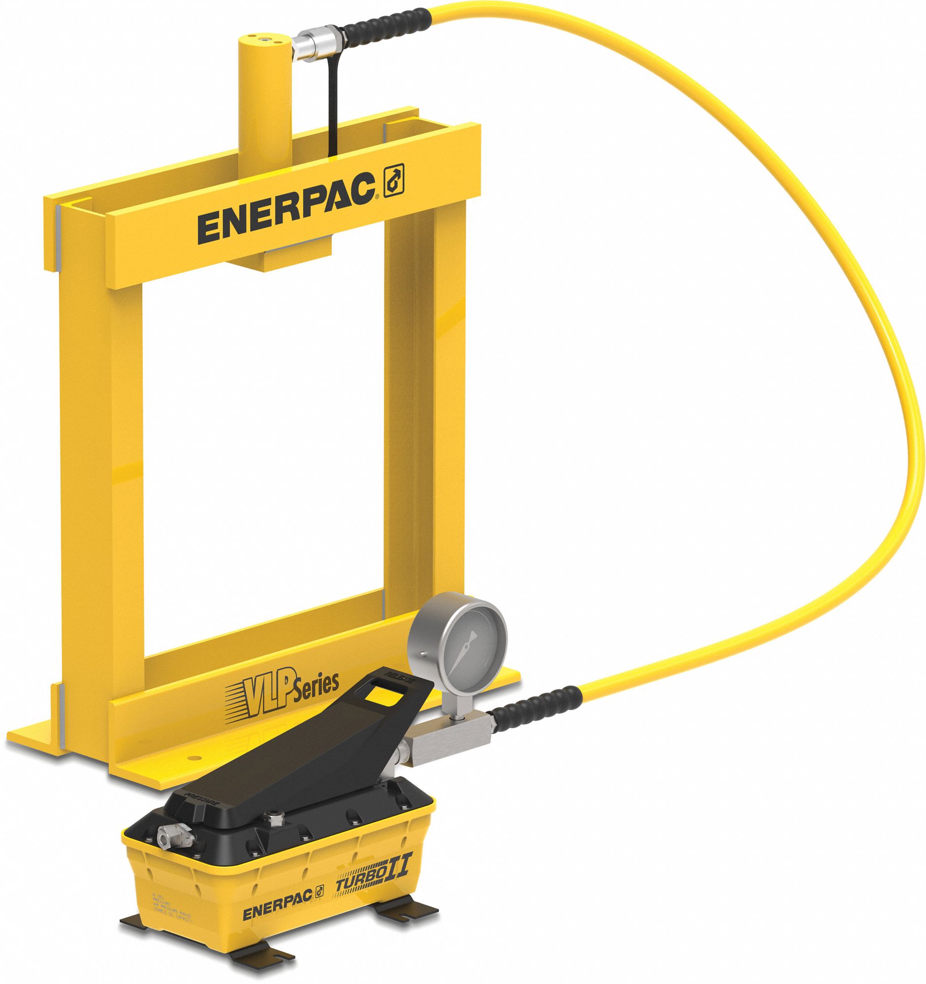 ENERPAC, Air Pump, Yellow, Hydraulic Press 60UN32VLP106PAT1U Grainger