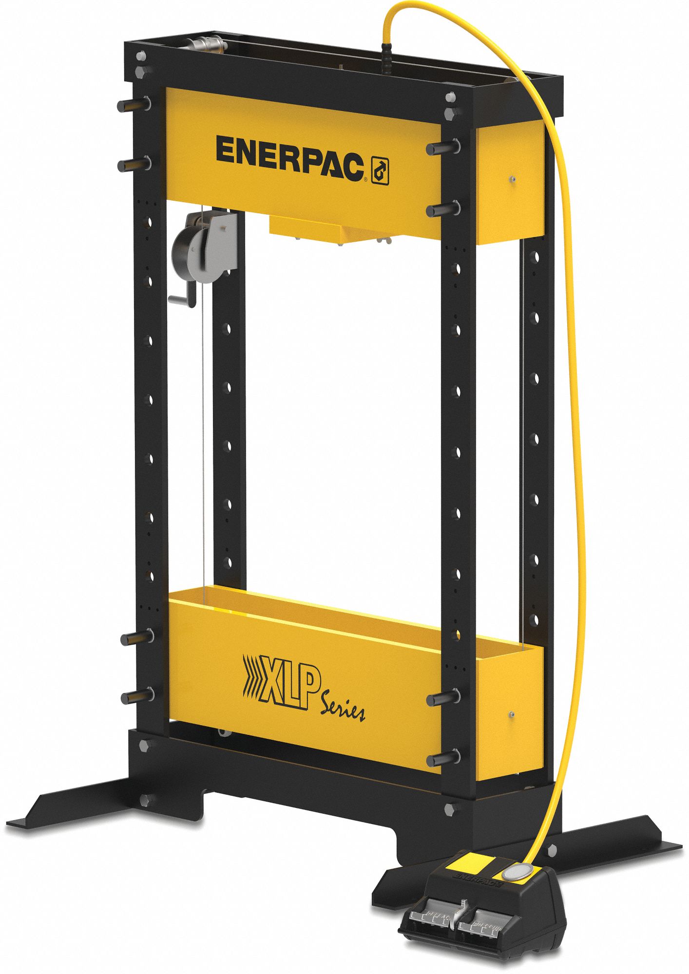 Hydraulic Press: Manual, H-Frame, 50 ton