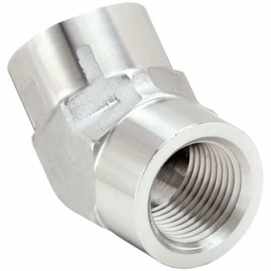 Stainless Steel Pipe Fitting, Elbow, 1/2 in. Female NPT