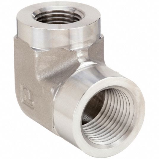 Stainless Steel Pipe Fitting, Elbow, 1/2 in. Female NPT