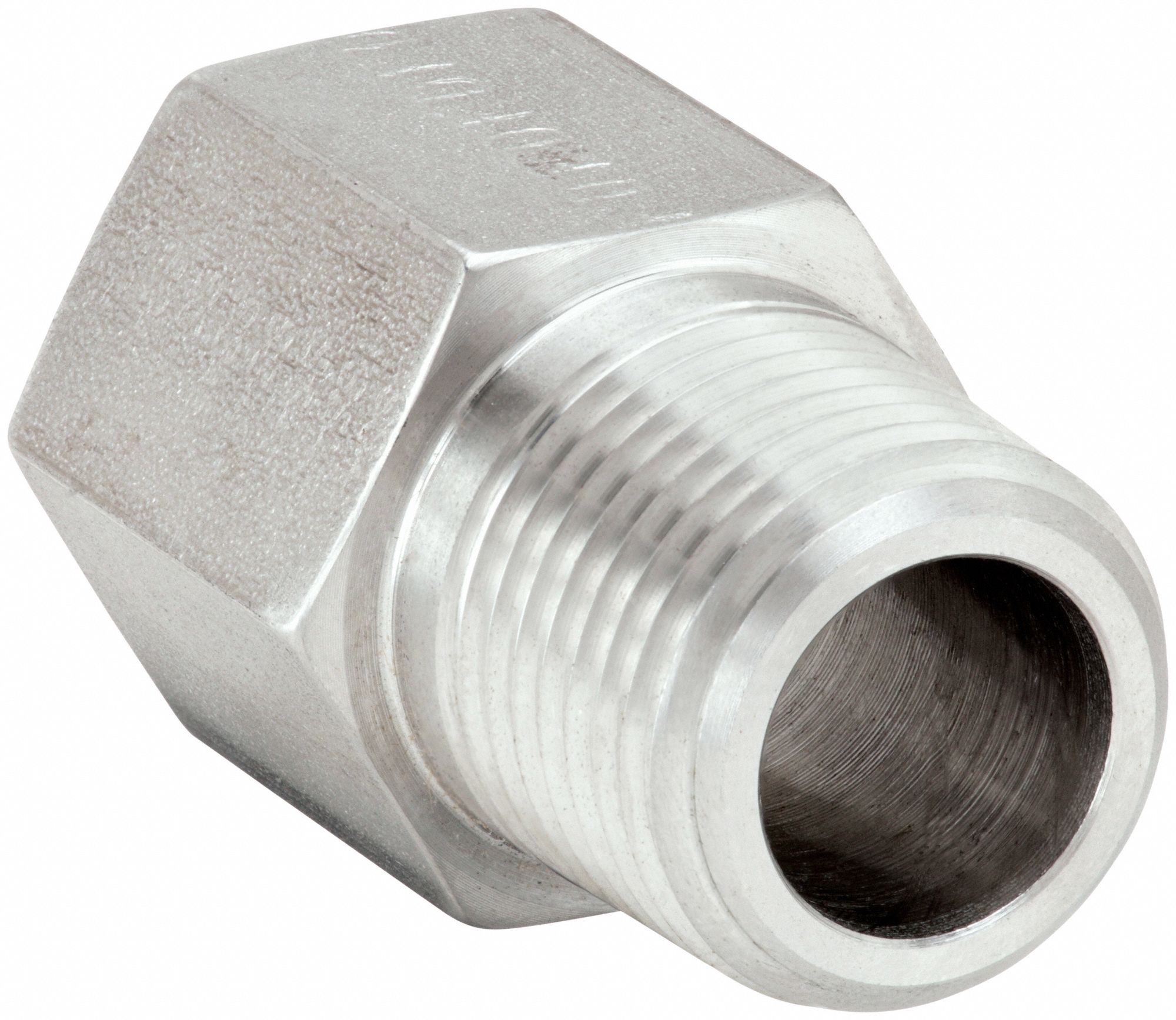 Stainless Steel Pipe Fitting, Adapter, 3/4-16 Male SAE/MS, 45% OFF