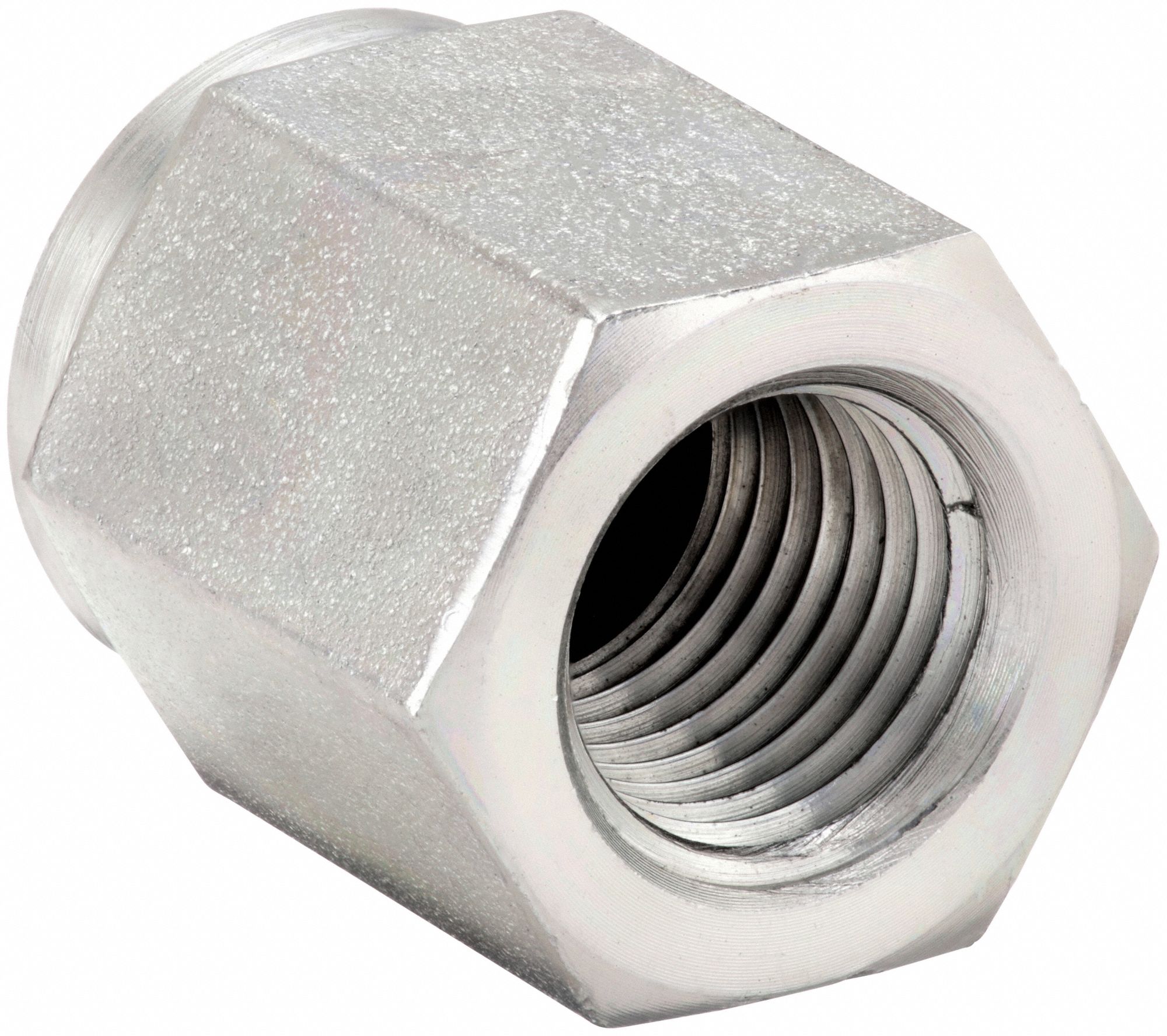 PARKER Hex Cap: Steel, 3/4 in Fitting Pipe Size, Female NPT, 1 7/16 in ...