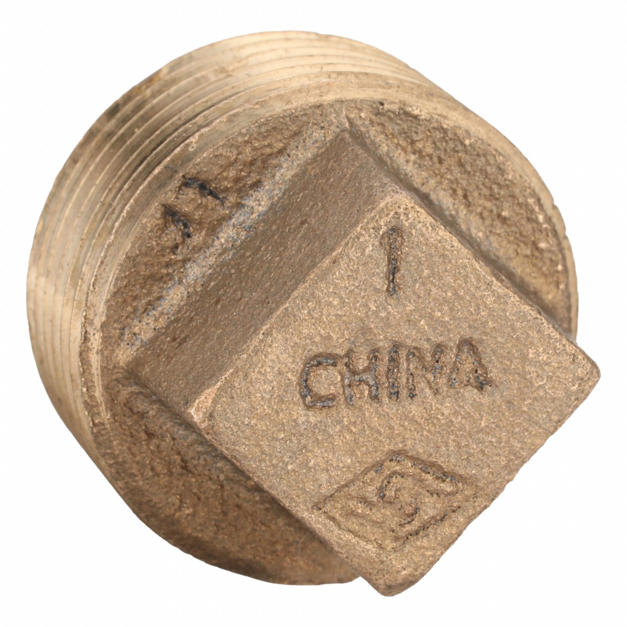 Square Drive Solid Plug, 1 in, Plug - 60VR10|ZUSA-PF-10579 - Grainger