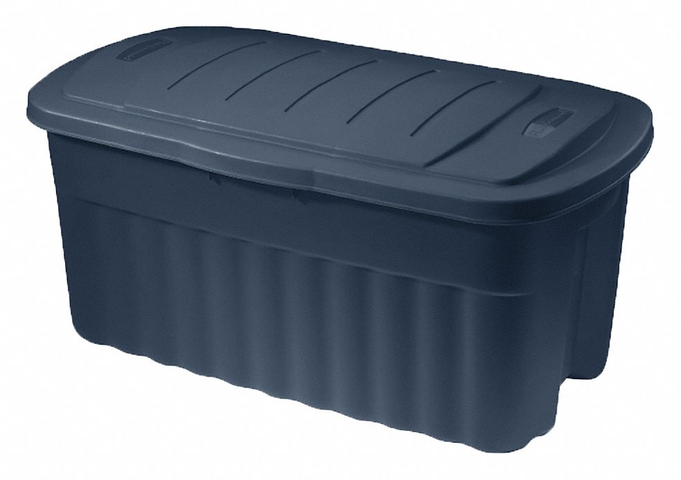 StgeTote DkIndigoMetallic Solid Lin LDPE