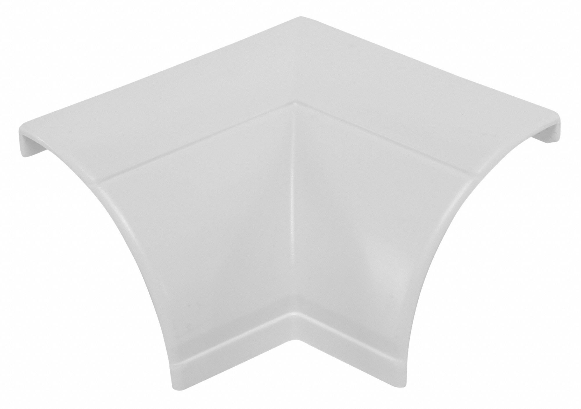 DLINE, DLine Quarter Round Raceway, 1 in Wd, 90 Degree Internal Elbow 60WA21US/FLIB22QSW