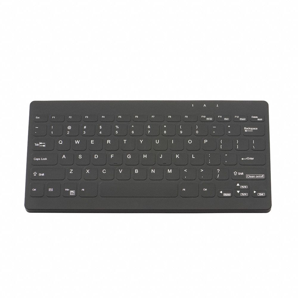 Keyboard: Corded, USB, Black, 6 ft Cable Lg