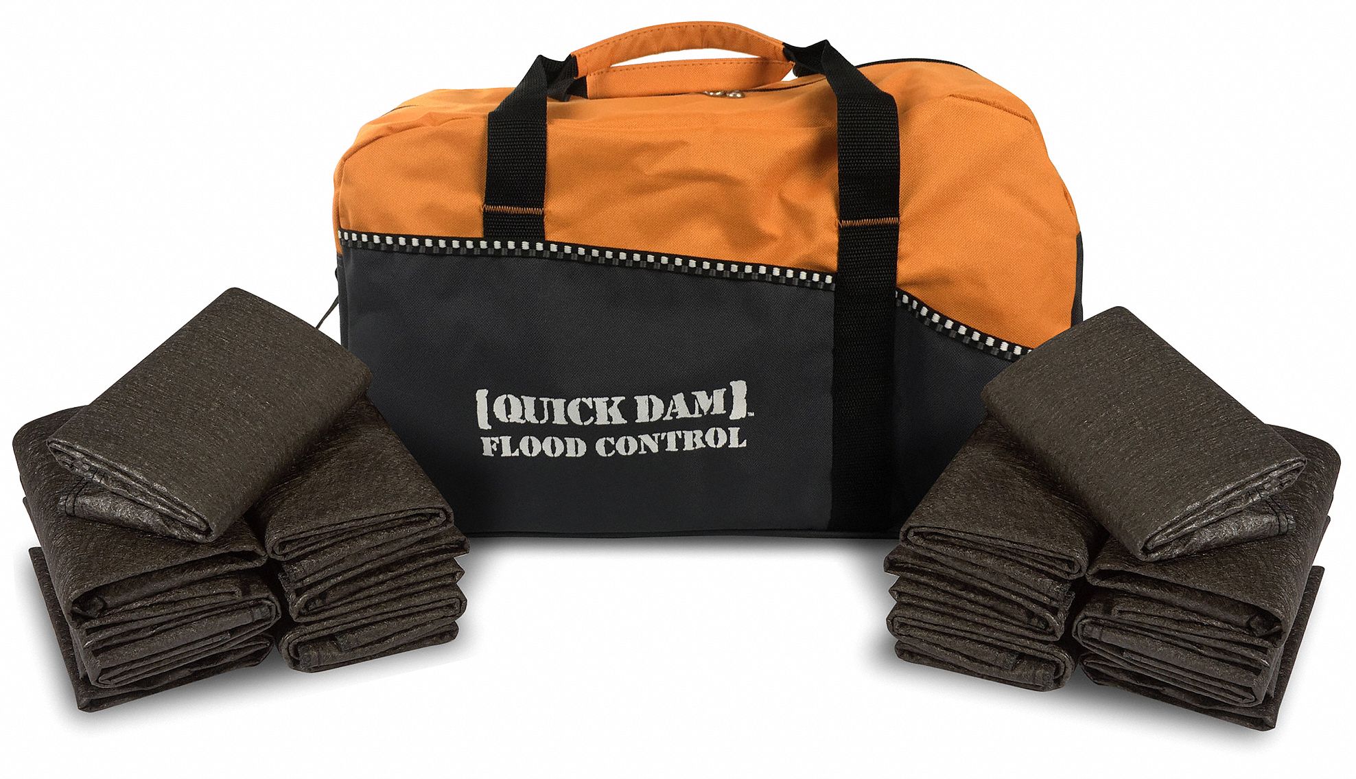 QUICK DAM Flood Bag Emergency Kit, Freshwater, 3 1/2 in Height, 6 1/2