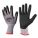 COATED GLOVES, XL (10), SANDY, NITRILE, DIPPED PALM, ANSI ABRASION LEVEL 4, GREY