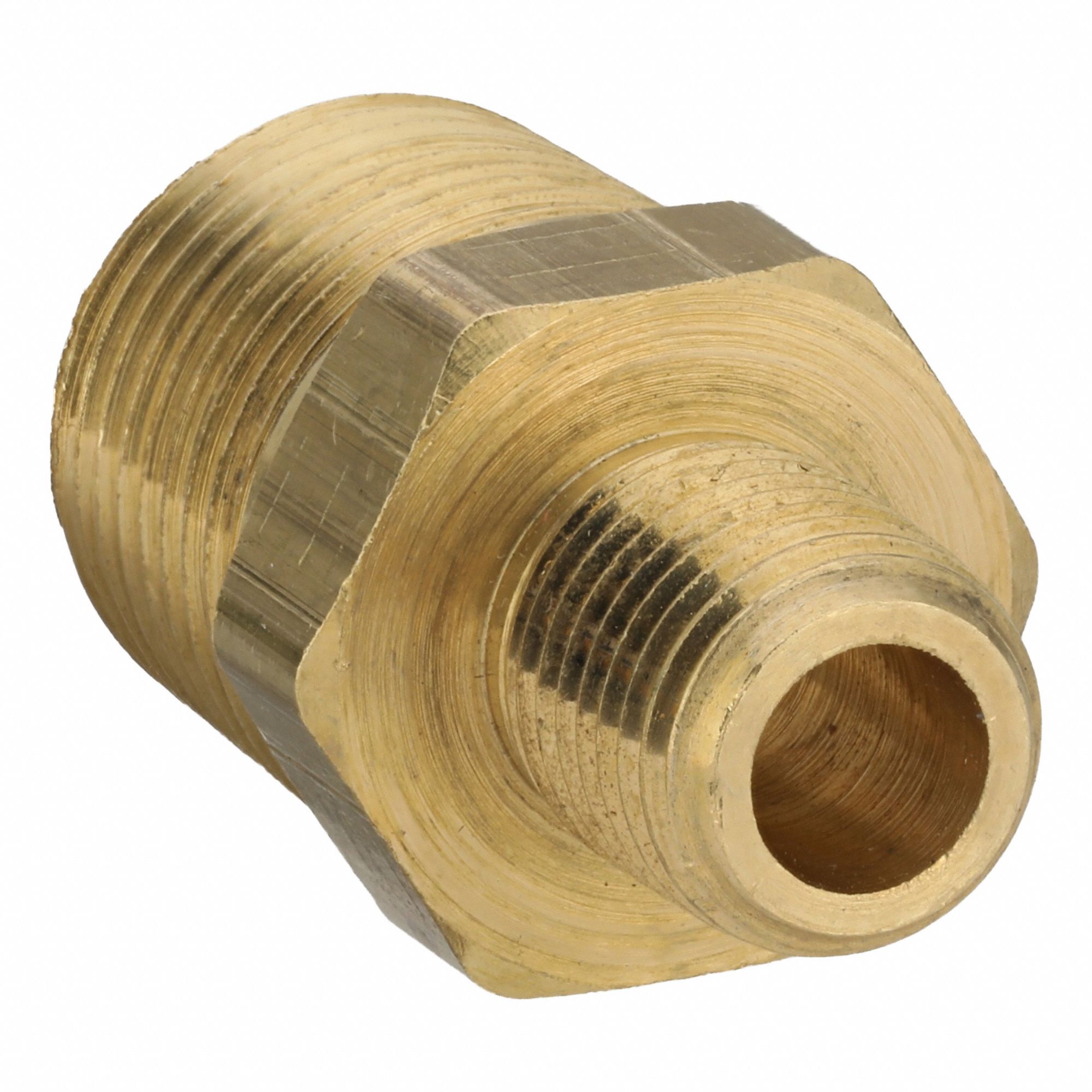 PARKER, Hex Nipple, 1/2 in x 1/4 in, Metal Pipe Straight - 60WH06|216P ...