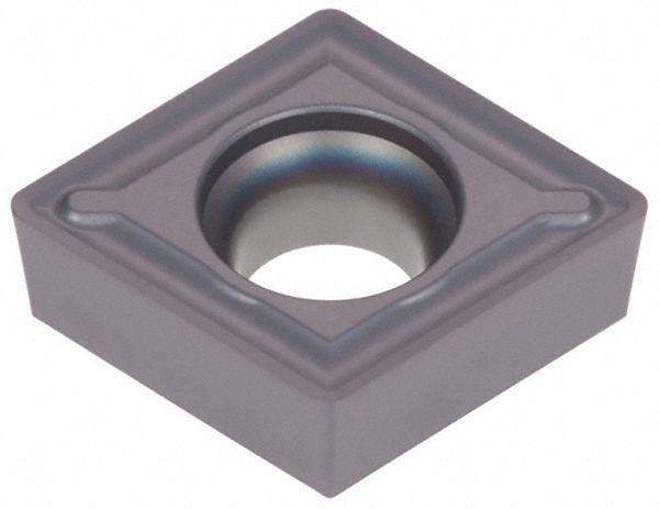 Turning Insert: CCMT Insert, Neutral, 3/16 in Thick, 0.0310 in Corner Radius, T9225