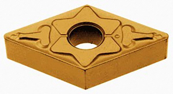 Turning Insert: DNMG Insert, Neutral, 3/16 in Thick, 0.0310 in Corner Radius, T9225