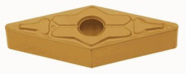 Turning Insert: VNMG Insert, Neutral, 3/16 in Thick, 0.0310 in Corner Radius, T9205
