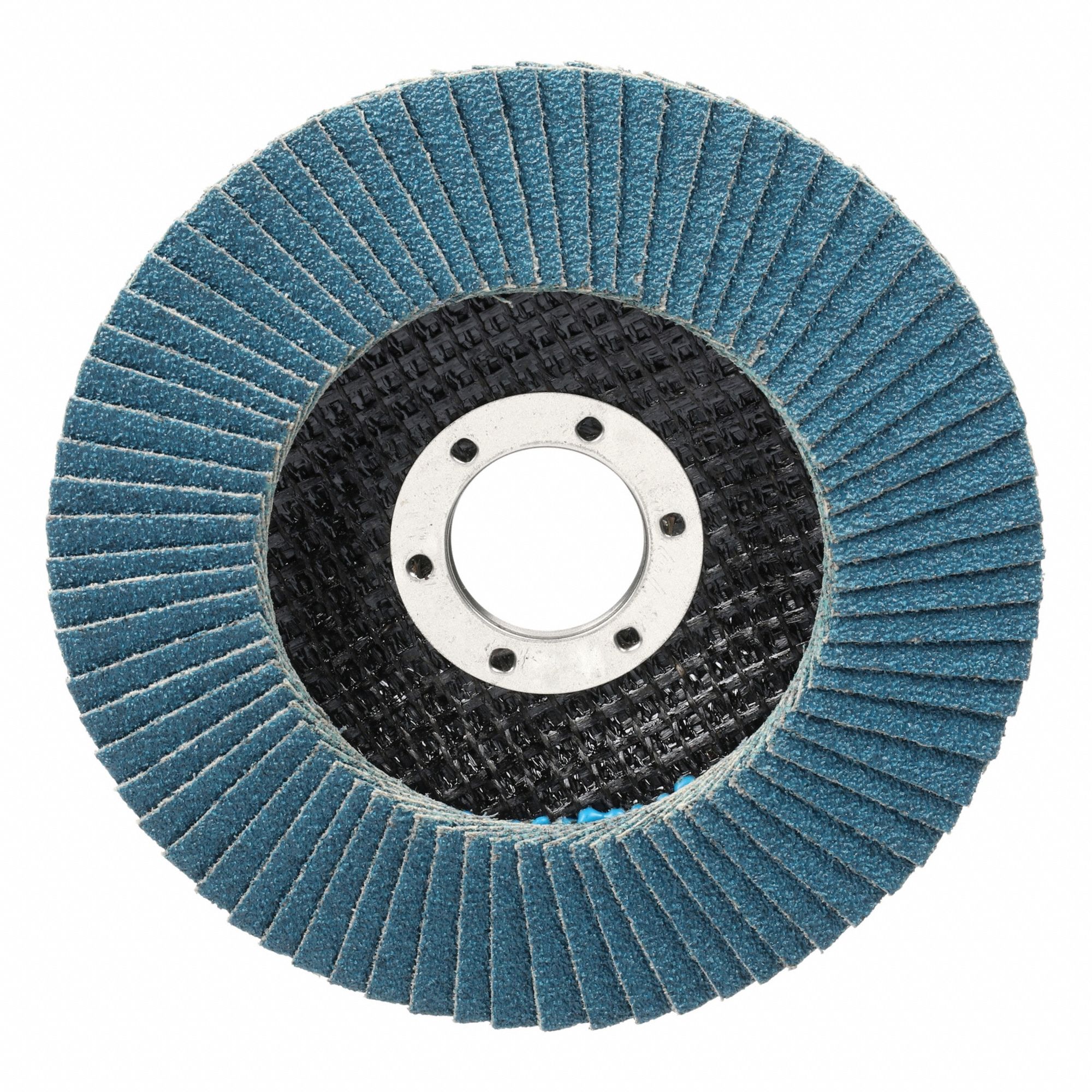 Flap Disc: Type 29, 4-1/2" x 7/8", Zirconia Alumina, 60 Grit, Fiberglass Bk, XC1176