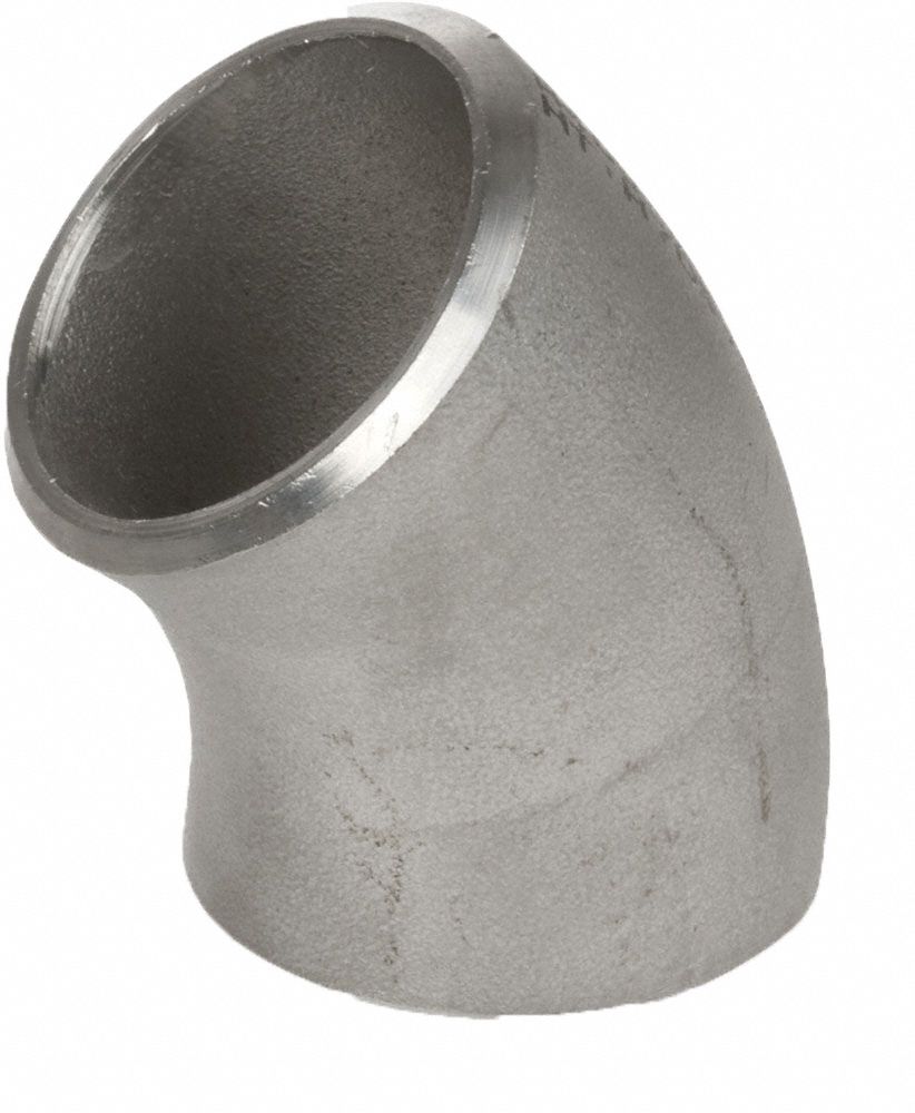 45° Elbow: Stainless
