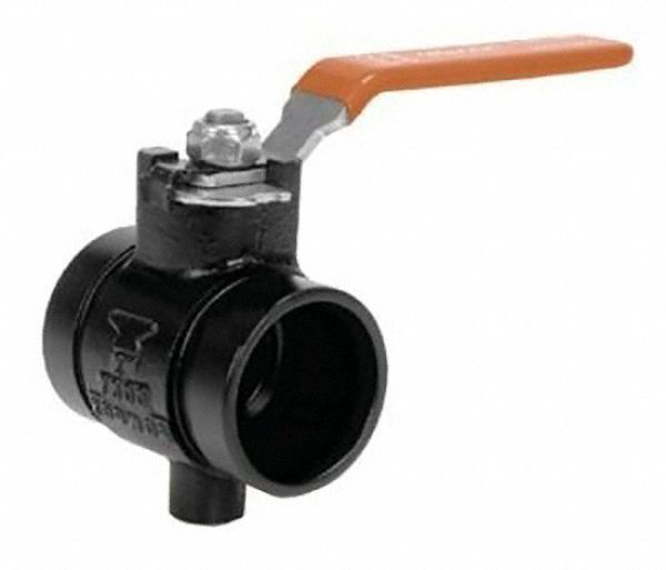 Butterfly Valve: 2 in Pipe Size, 200 psi Max. Pressure (CWP), Clamp, For Water Media, Buna-N