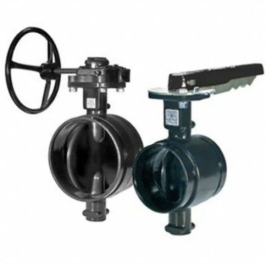 GRUVLOK GroovedStyle Butterfly Valve, Ductile iron, 8 in Pipe Size