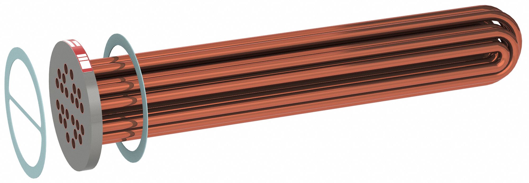 Steam to Water Replacement Bundle: Tube Bundle, Tube 150 PSI, Max 375°F, 8.5 in Dp (In.)