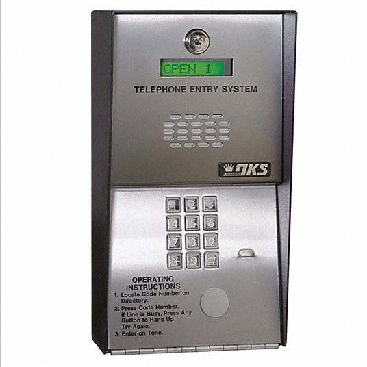 Telephone Entry System: 1 Lines