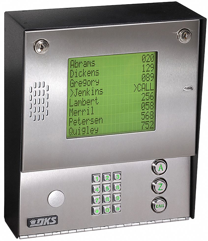 Telephone Entry System: 8 Lines