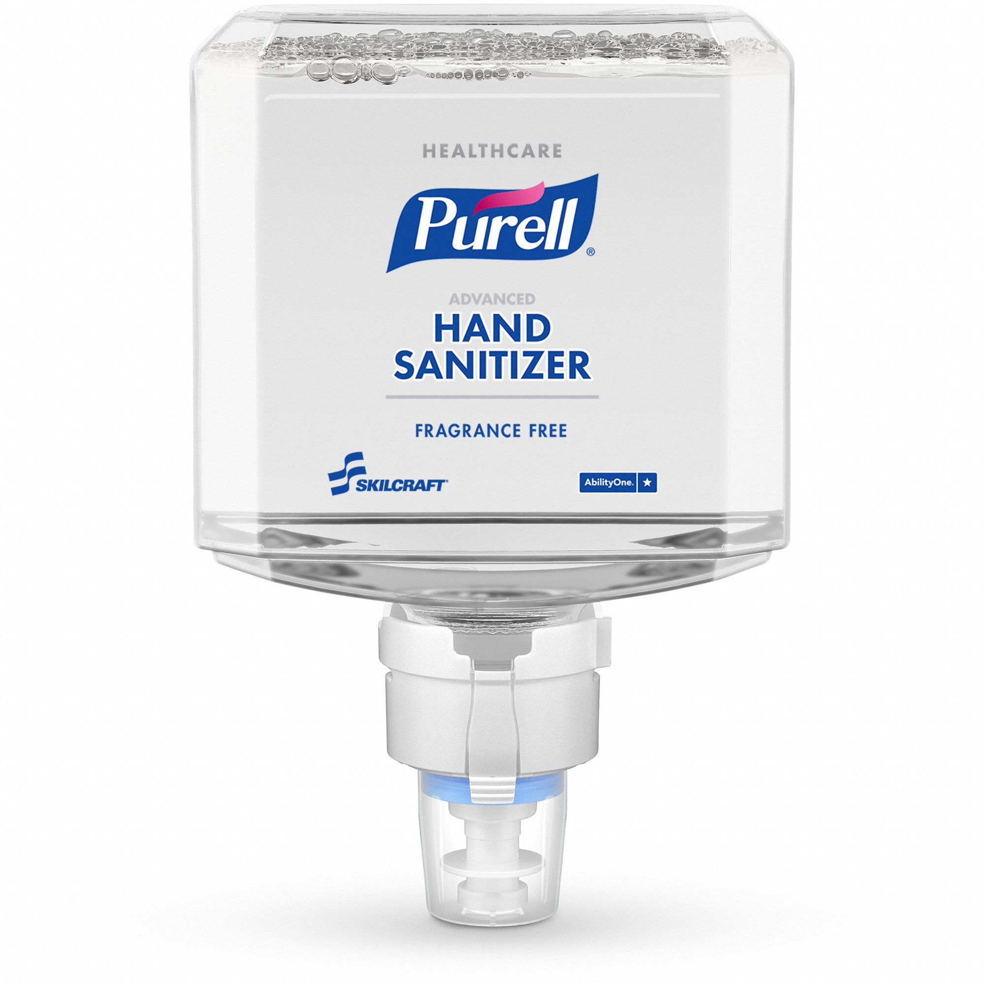 Hand Sanitizer: Skilcraft Series, Foam, Cartridge, 1, 200 mL, Requires Dispenser, 2 PK