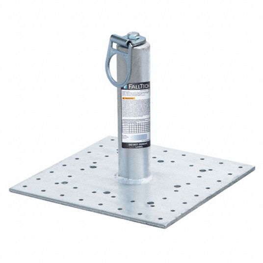 FALLTECH, 16 in x 16 in, 12 in Ht, CB Anchor - 60XG40|78012WCSSD - Grainger