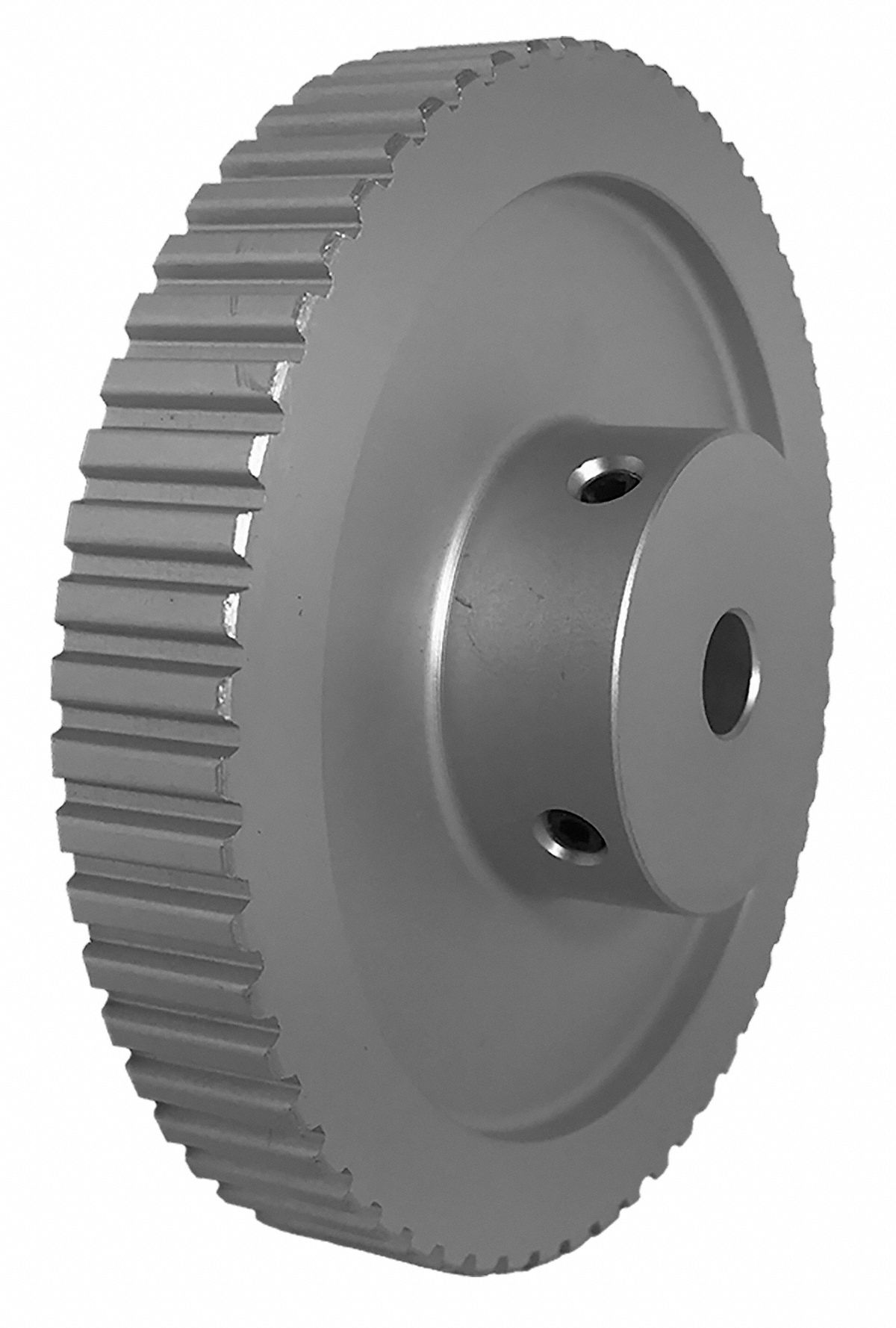 Timing Pulley: Trapezoidal, Fixed, For XL Timing Belt Section, For 3/8 in Belt Wd