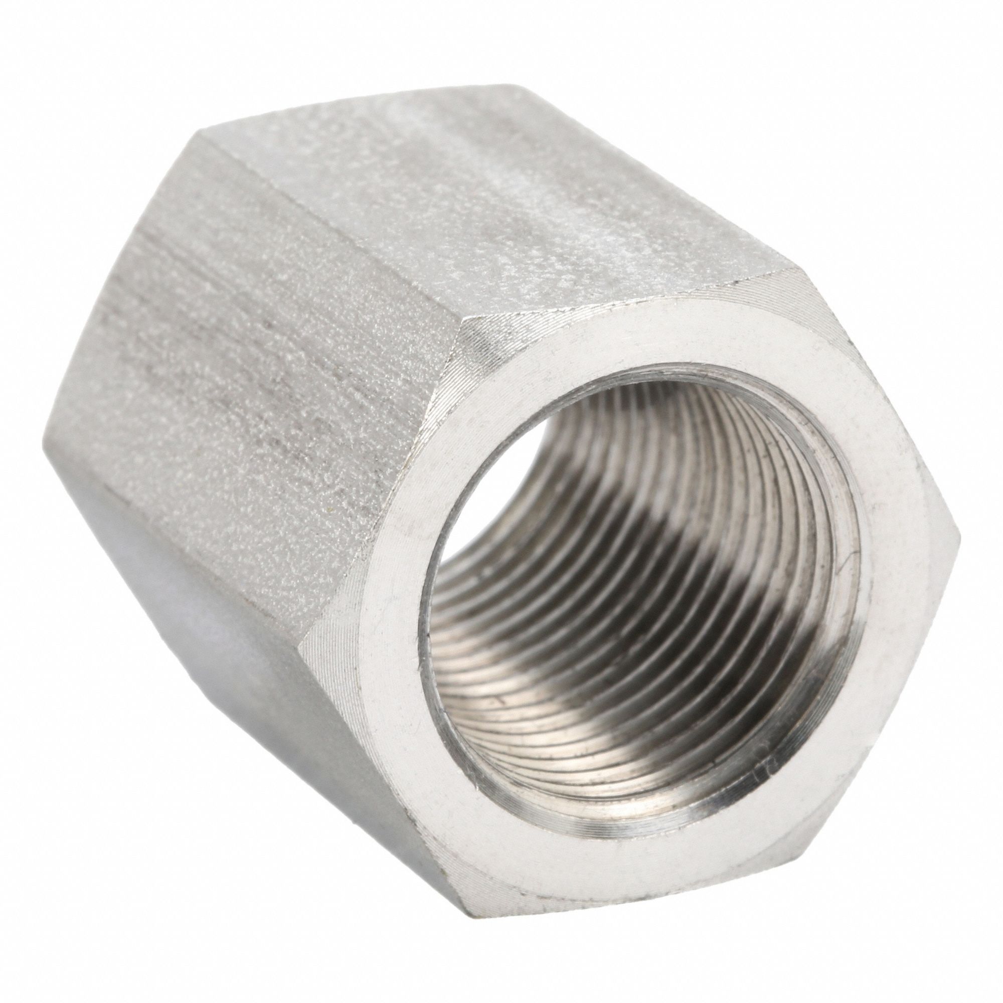 Equal Sleeve: 316L Stainless Steel, 3/8 in x 3/8 in Fitting Pipe Size, Female BSPP x Female BSPP