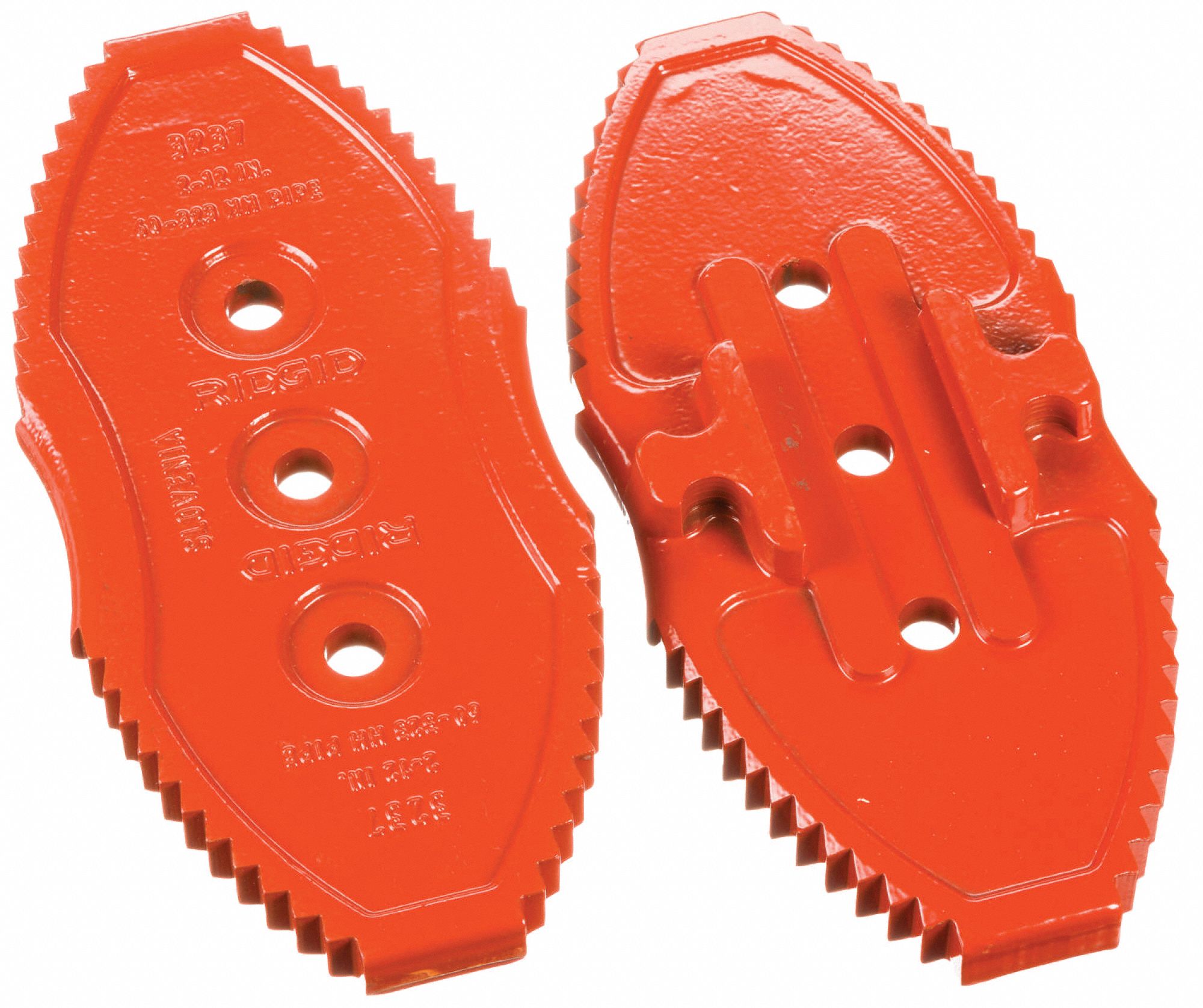 SET OF JAWS,STEEL,RIGID,64 IN L