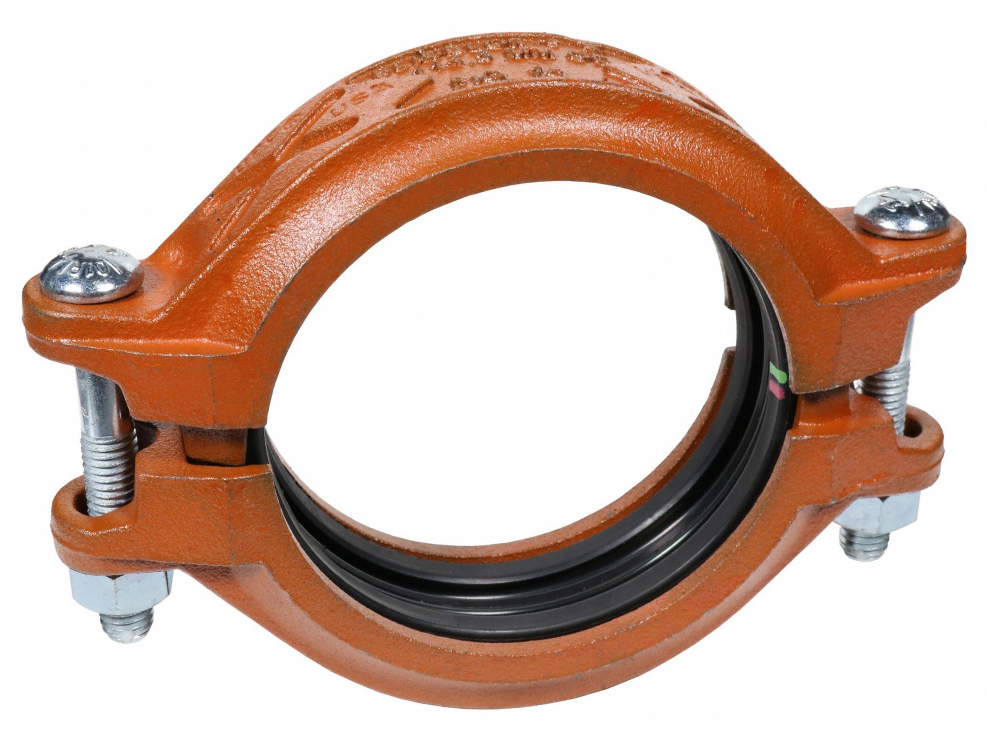 SlideLOK Coupling: Ductile Iron, 2 1/2 in x 2 1/2 in Fitting Pipe Size, Grooved, Class 150