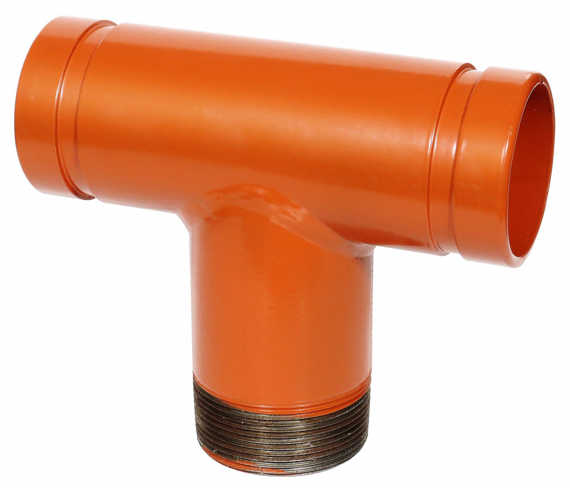 GRUVLOK, Ductile Iron, 2 in x 2 in x 2 in Fitting Pipe Size, Branch Tee