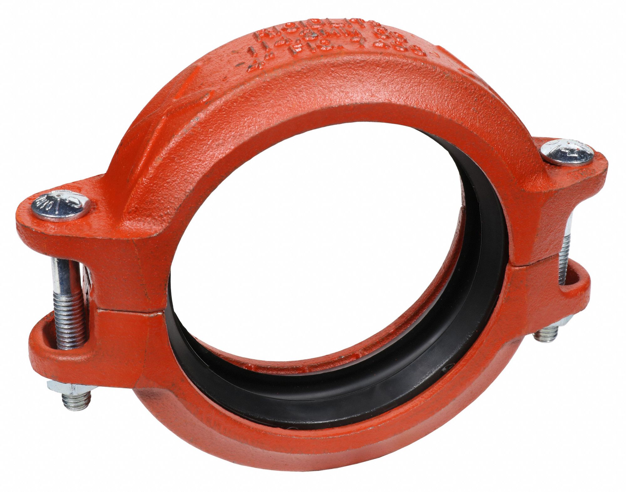 GRUVLOK, Ductile Iron, 2 1/2 in x 2 1/2 in Fitting Pipe Size, Rigid