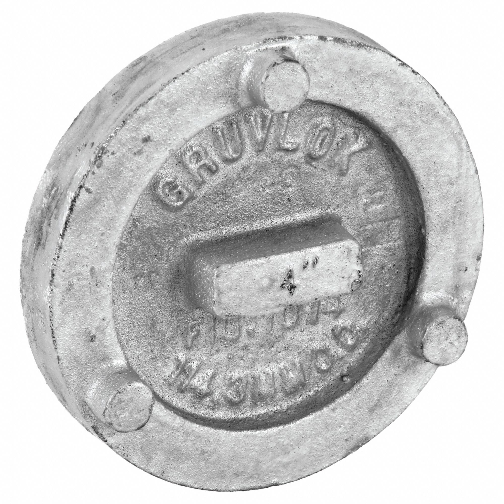 Ductile Iron, 4 in Fitting Pipe Size, End Cap - 60XT74