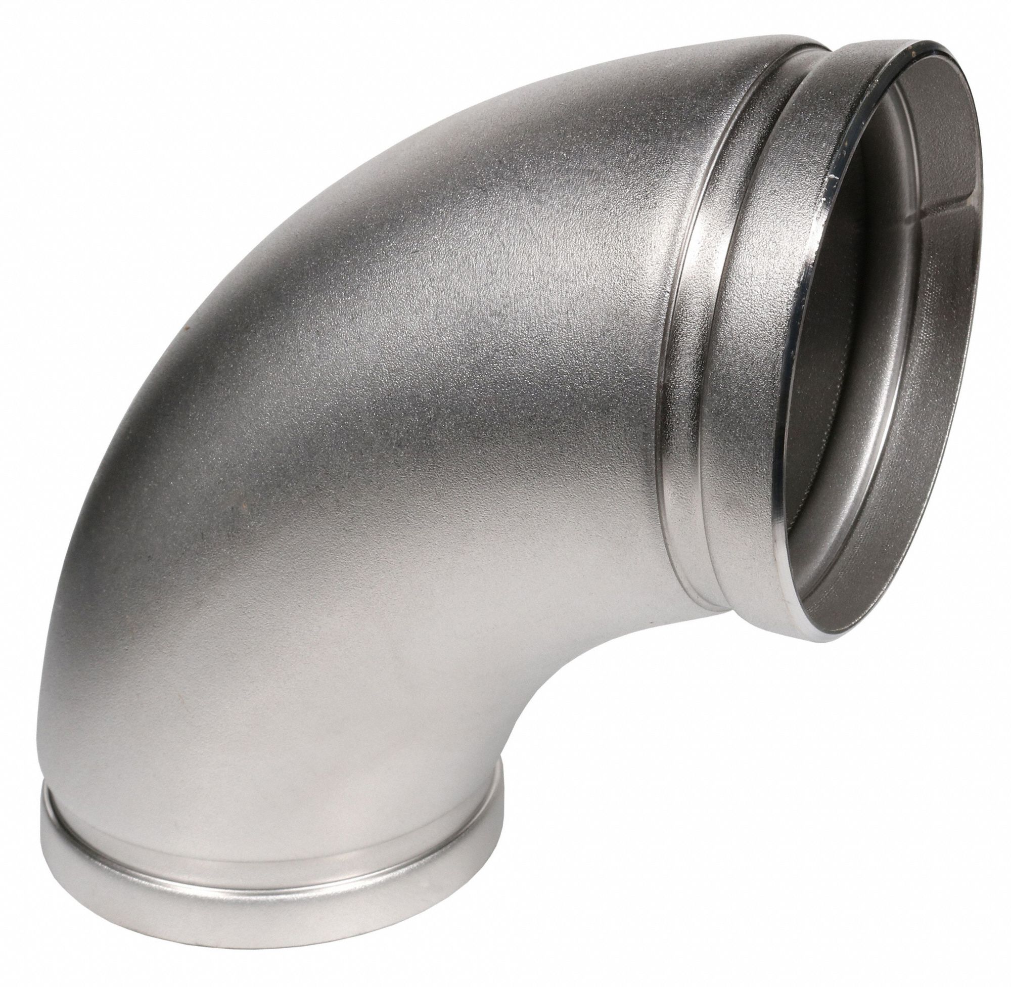 90° Long Radius Elbow: 316 Stainless Steel, 4 in x 4 in Fitting Pipe Size, For 10 Pipe Schedule