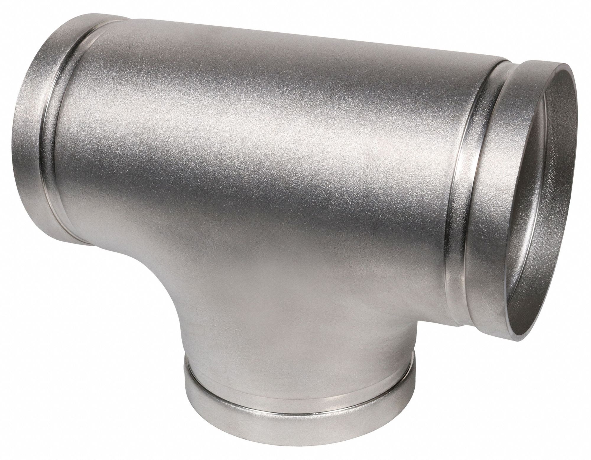 304 Stainless Steel, 4 in x 4 in x 4 in Fitting Pipe Size, Tee 60XU70