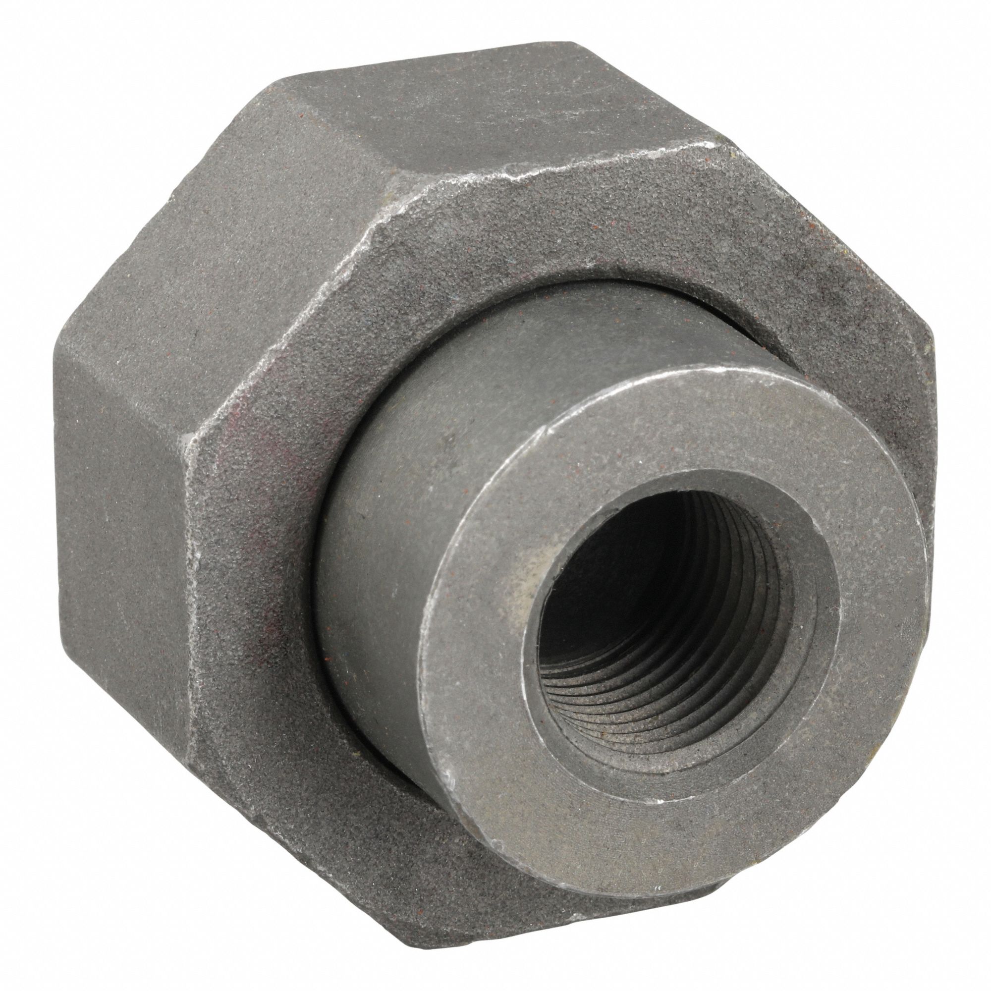 Union: Forged Steel, 1/2 in x 1/2 in Fitting Pipe Size, Female NPT x Female NPT, Class 6000