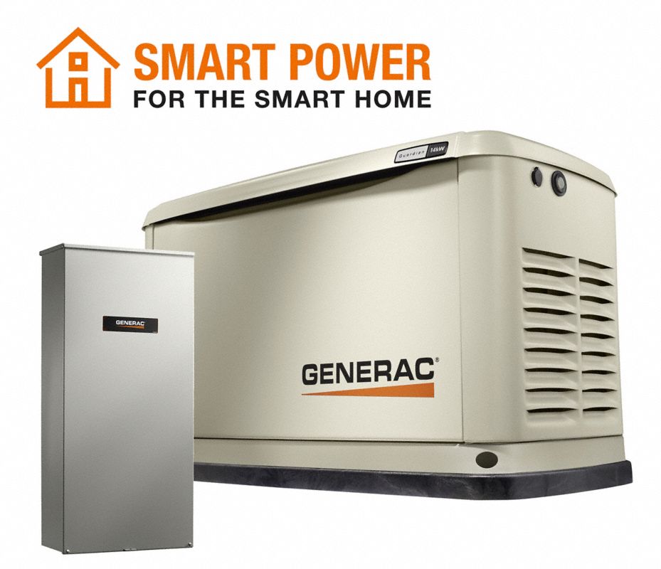 GENERAC Generador de Respaldo Generadores de Reserva 60YA02 7225
