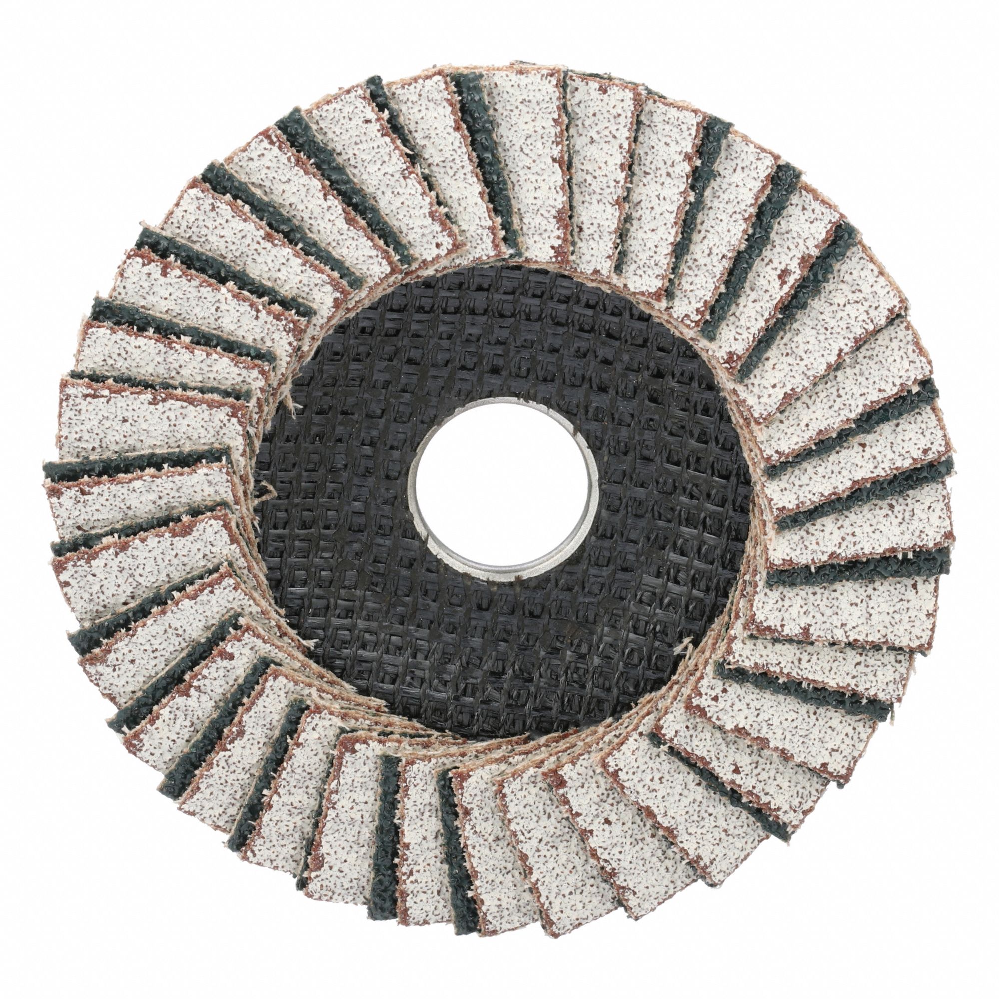 Flap Disc: Type 29, 4-1/2" x 7/8", Zirconia Alumina, 36 Grit, Phenolic Bk, Std Density