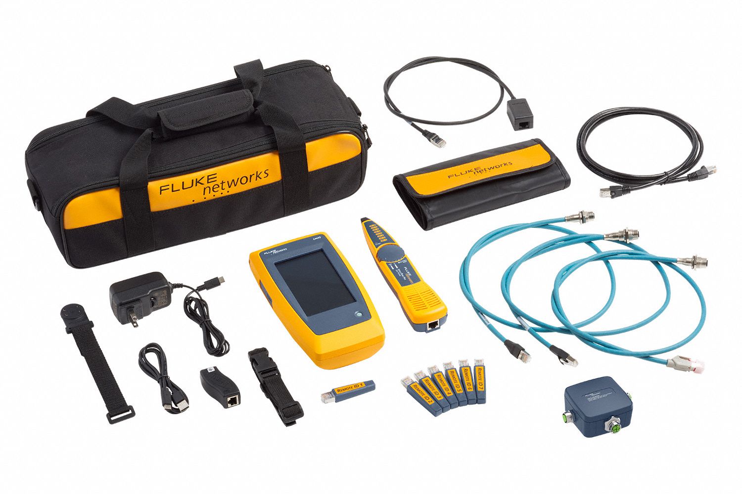 Cable Network Tester: LinkIQ, Industrial Network Pro Kit with IntelliTone Probe, USB