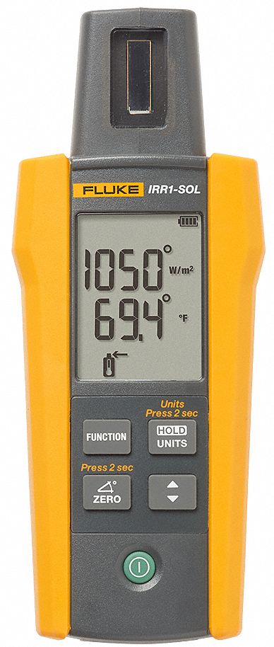 IRRADIANCE METER,LCD DISPLAY