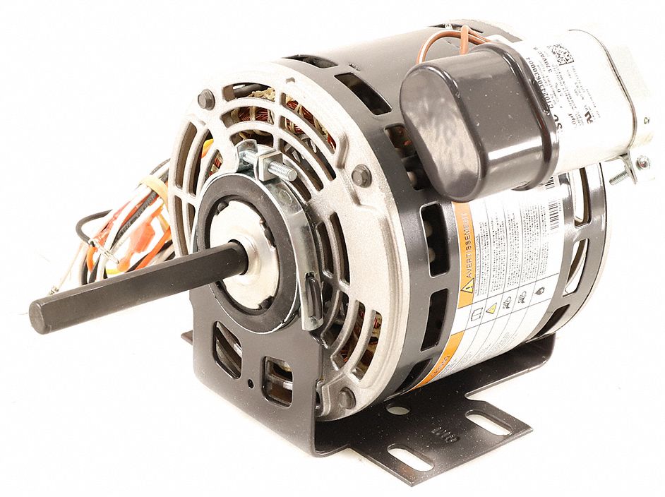 Motor: Fits Trane Brand, 10 in Adj Ht
