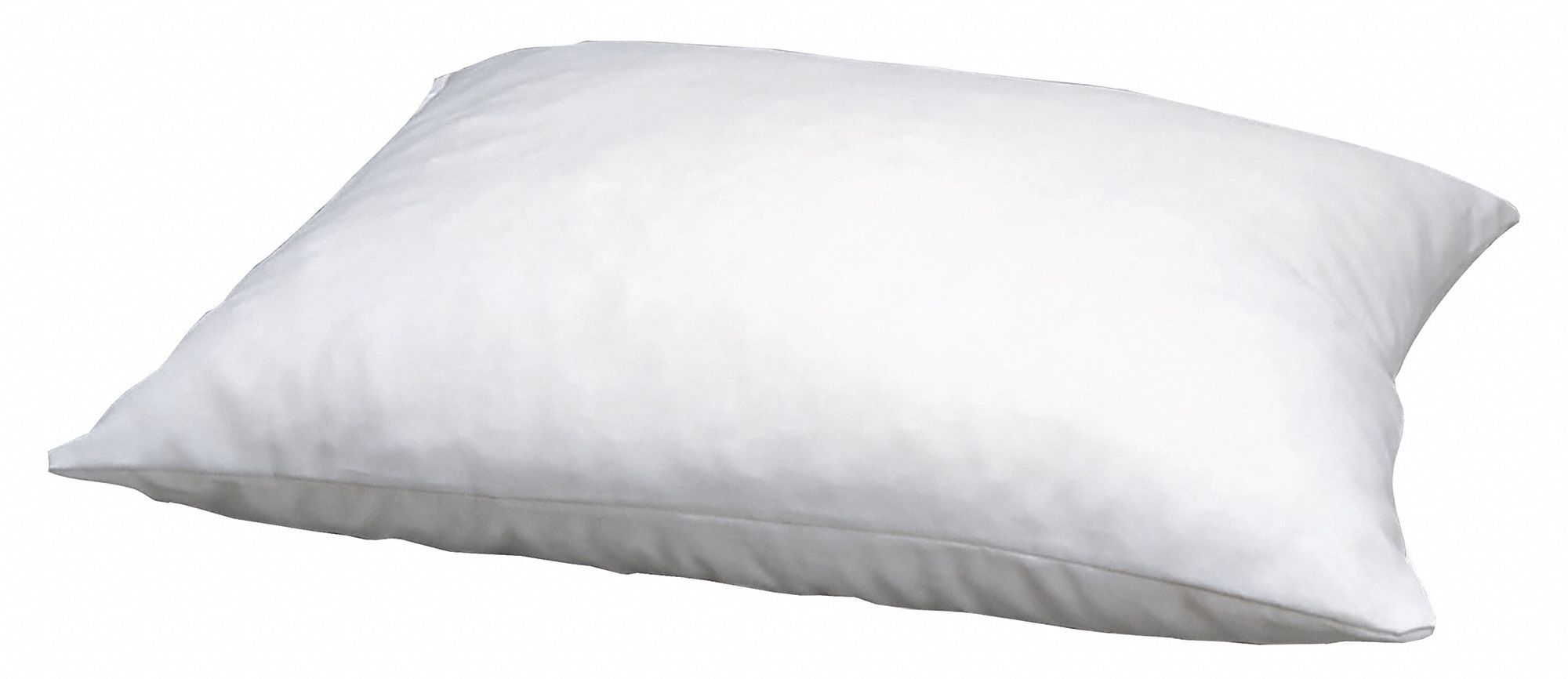 ABILITY ONE 26 in x 20 in Standard Foam Fill Pillow, White 60YF61